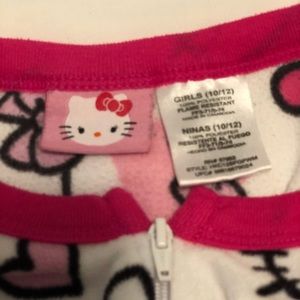 Hello Kitty Footie PJ’s